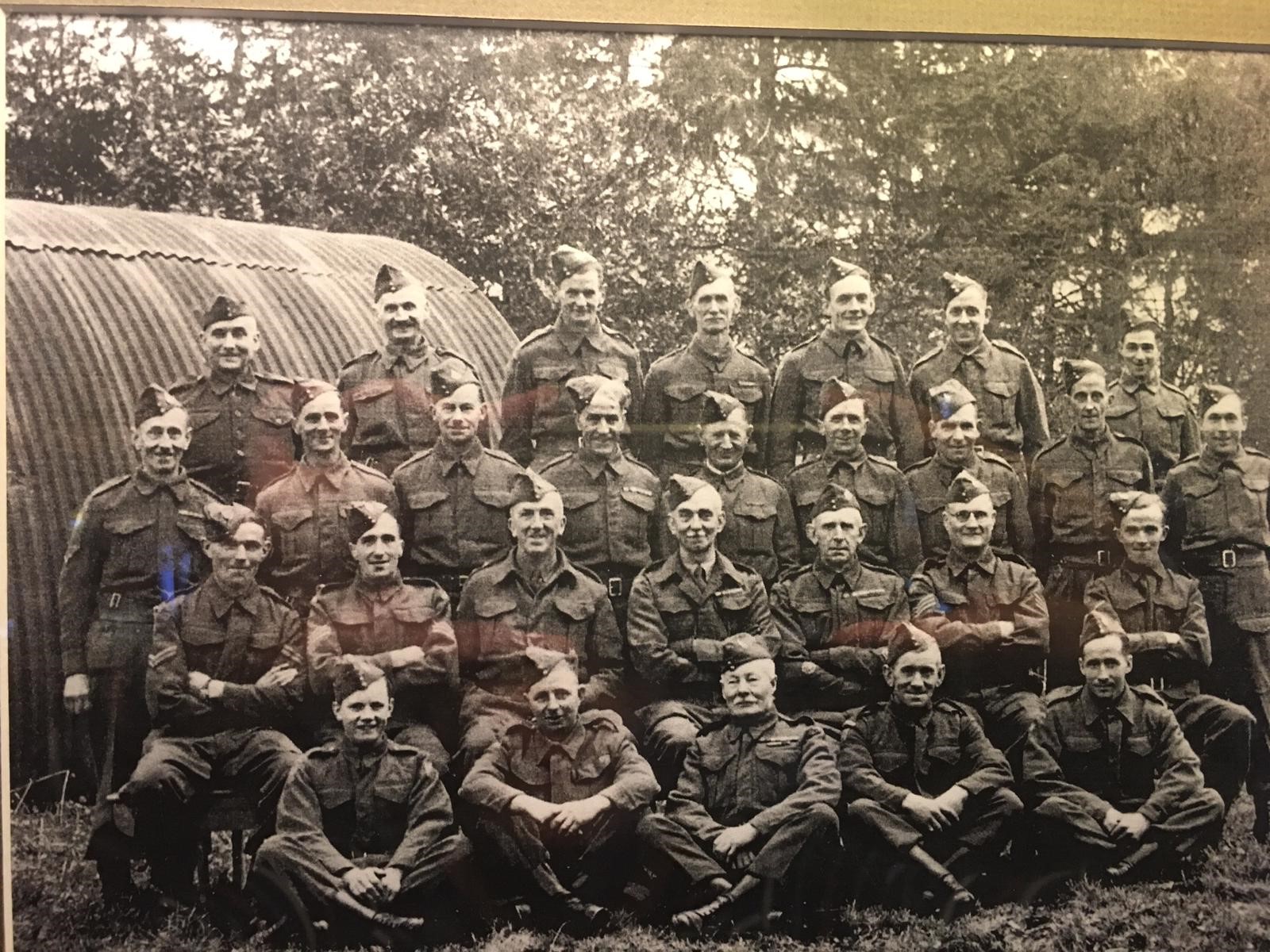 Image showing C Company, 4th Sussex Company Home Guard, 3rd December 1944
