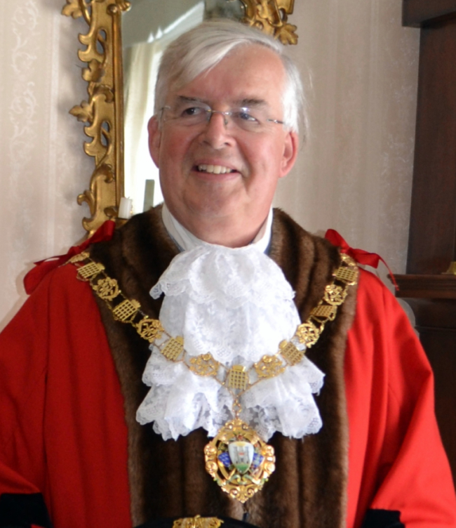 Past Mayor of Chichester - Councillor Plowman - 2019-21 and 2005-06