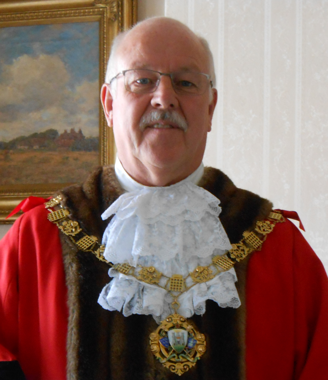 Past Mayor of Chichester - Councillor Evans - 2017-18