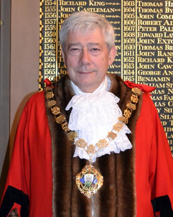 Past Mayor of Chichester - Councillor Budge - 2015-17