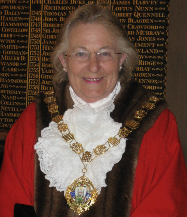 Past Mayor of Chichester - Councillor Scicluna - 2012-13 and 1993-94