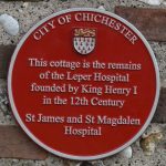 City Council Local Interest Plaque, former leper hospital, St James Cottage