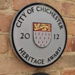 City Council Heritage Award plaque, 2012, 40 North Street