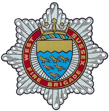 Image showing West Sussex Fire Brigade logo