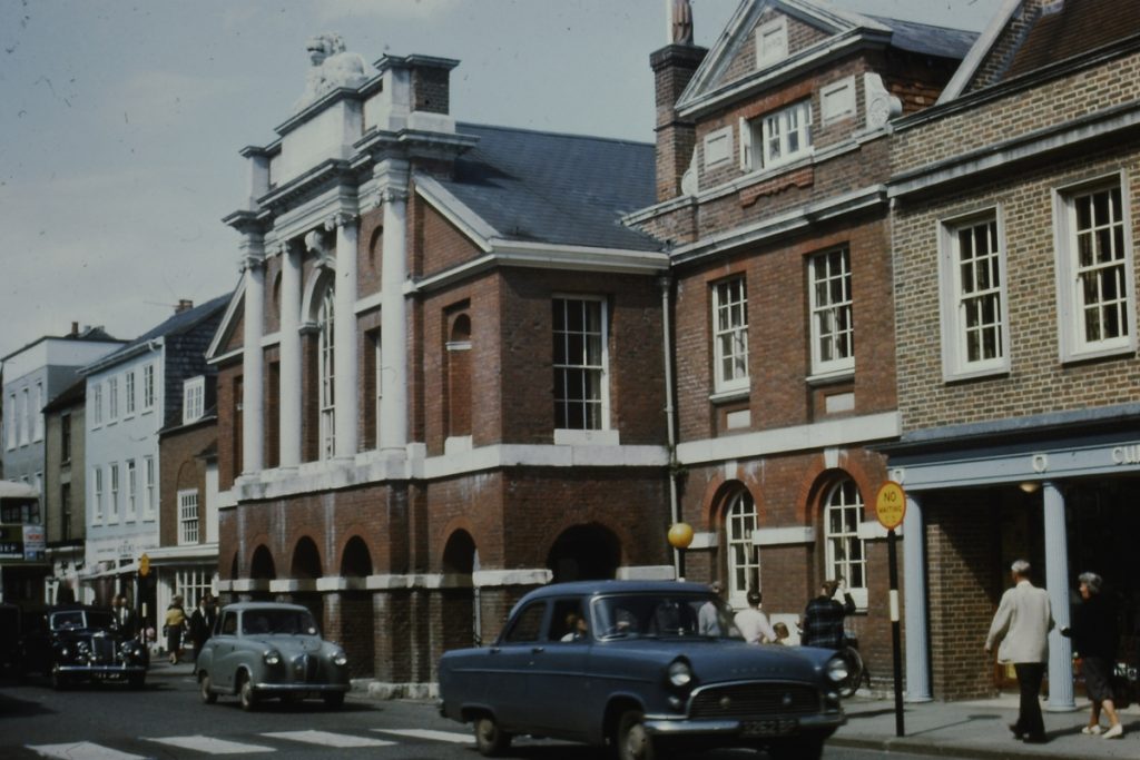 The Council House, North Street, Chichester - pre 1970s pedestrianisation.