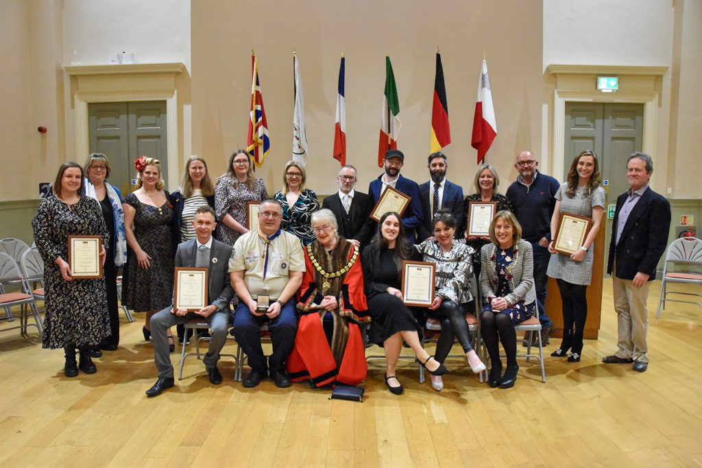 Group photograph of all of the winners at the 2024 Annual Awards