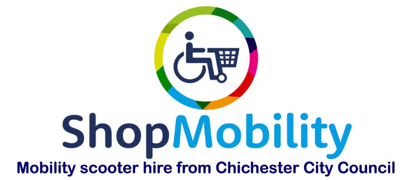 ShopMobility mobility scooter hire from Chichester City Council - click the image to find out more