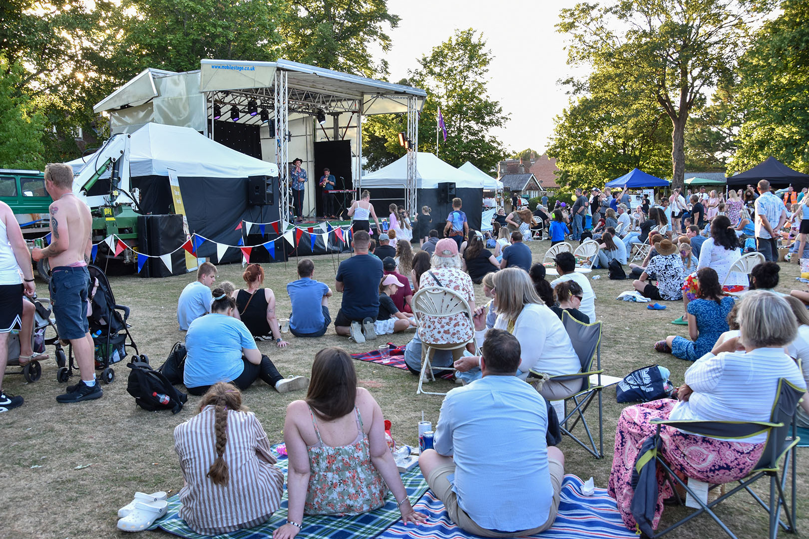 Image taken from the Chichester City Gala 2025 of the Main Stage