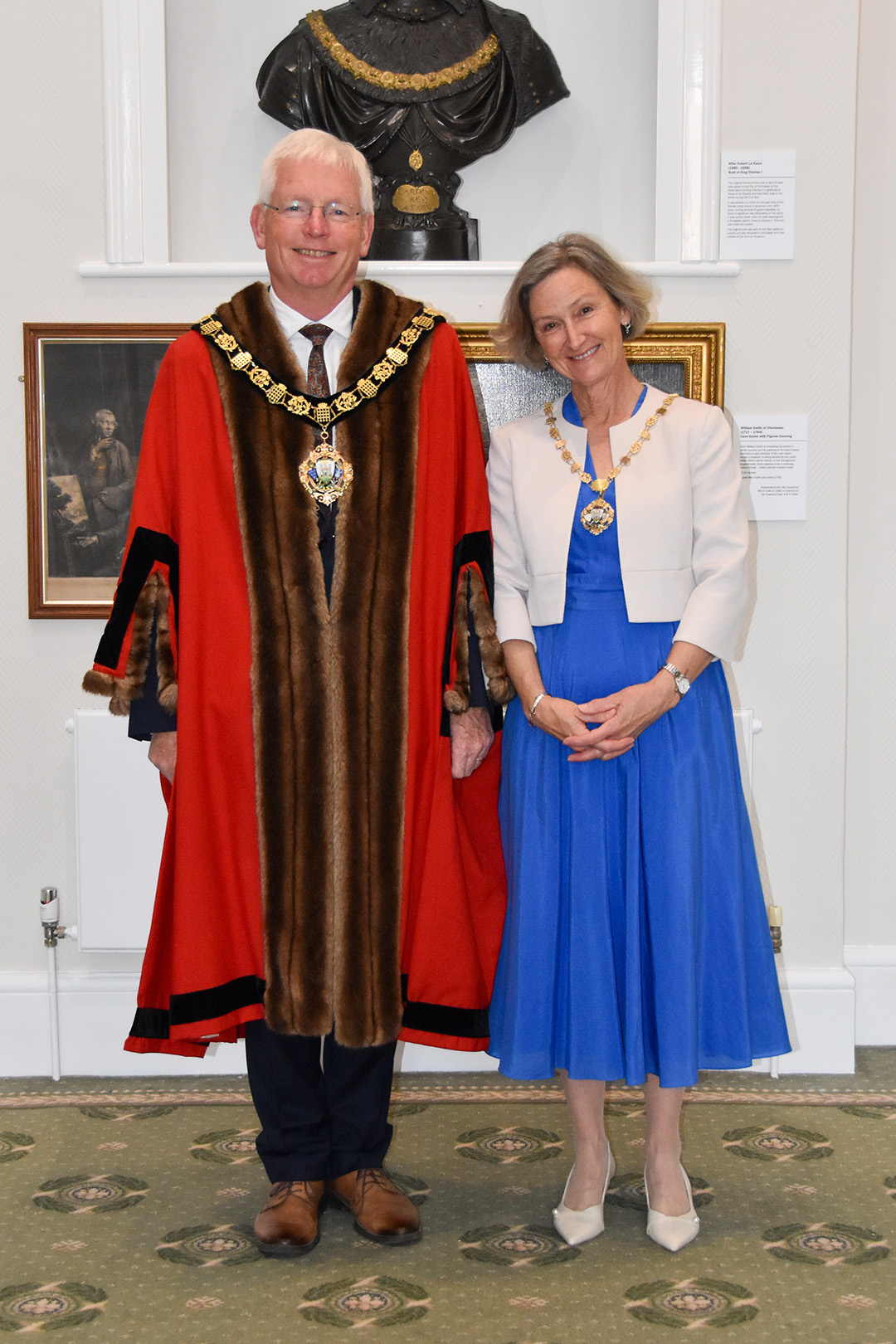 Photograph of the Mayor, Councillor Sean McHale and Mayoress, Michaela McHale for the 2026/27 City Council year.